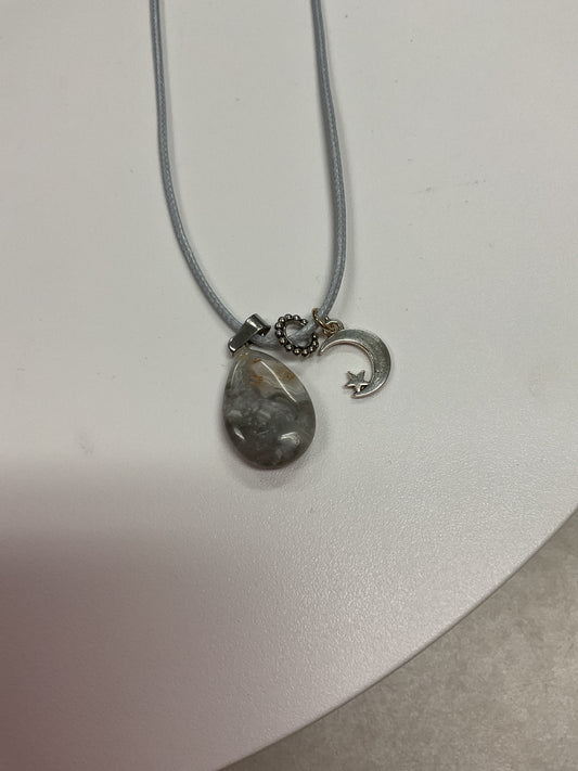 MJ stone necklace