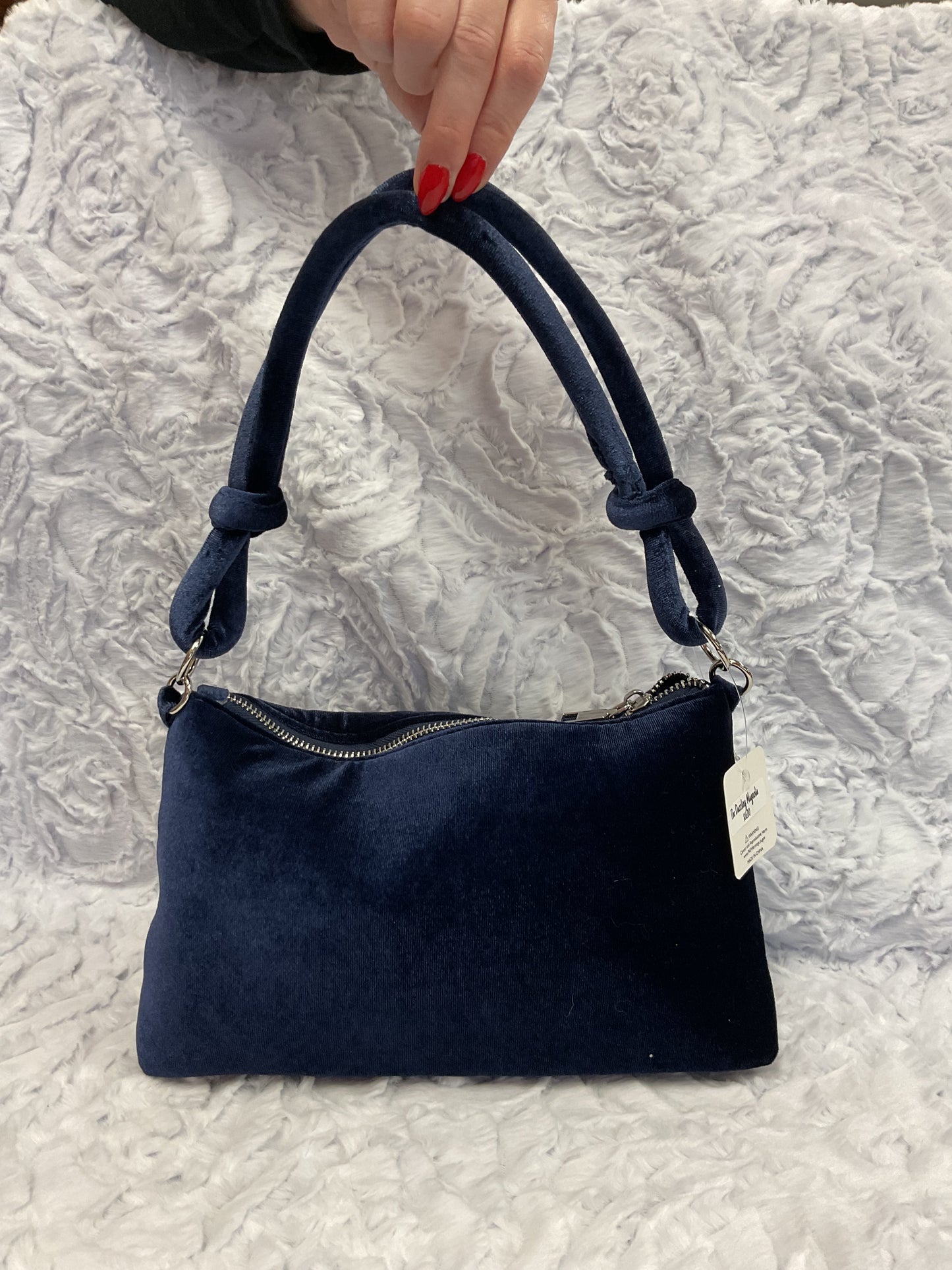 Sasha Velvet Clutch