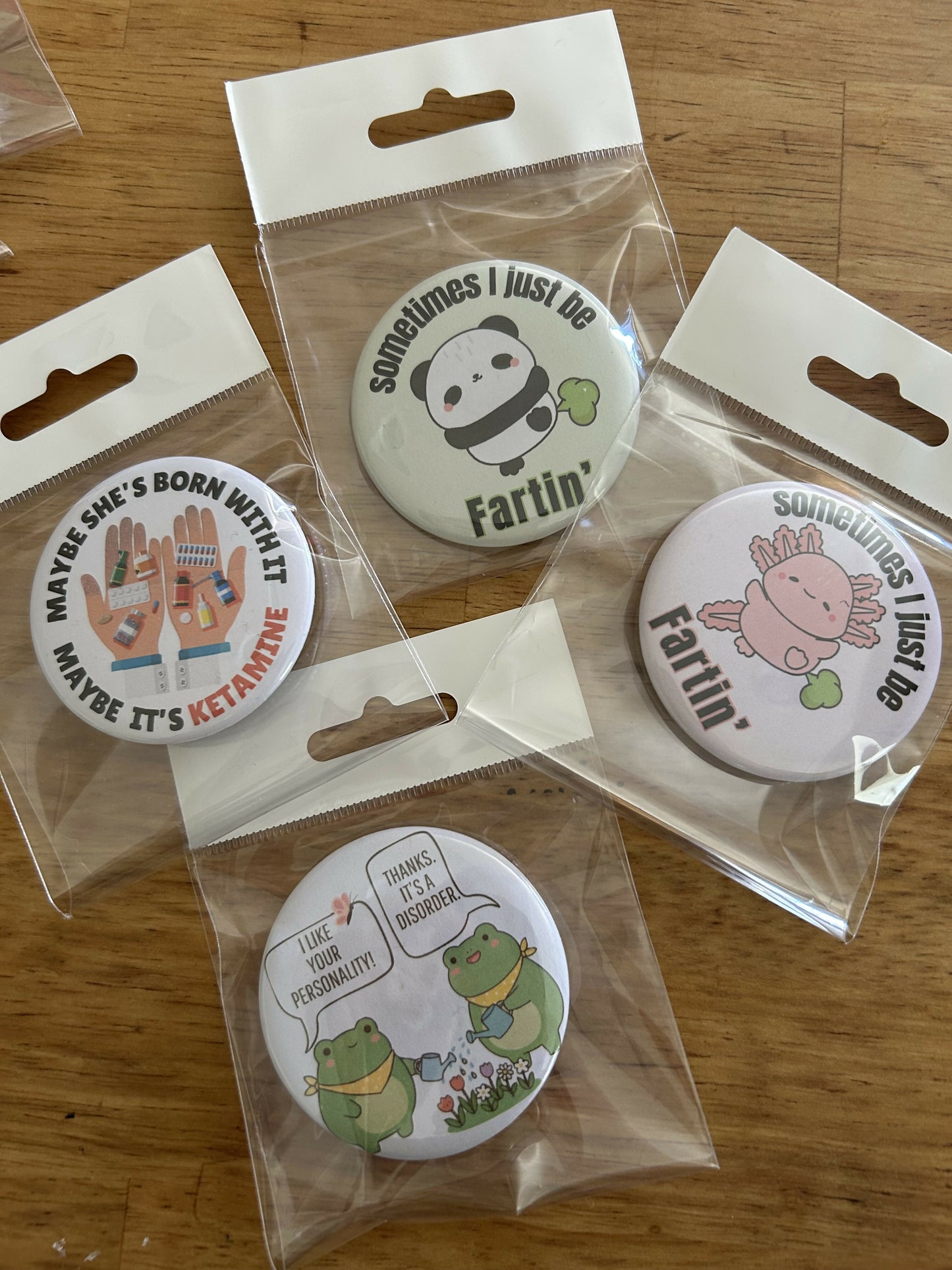 Pinback Buttons, Various
