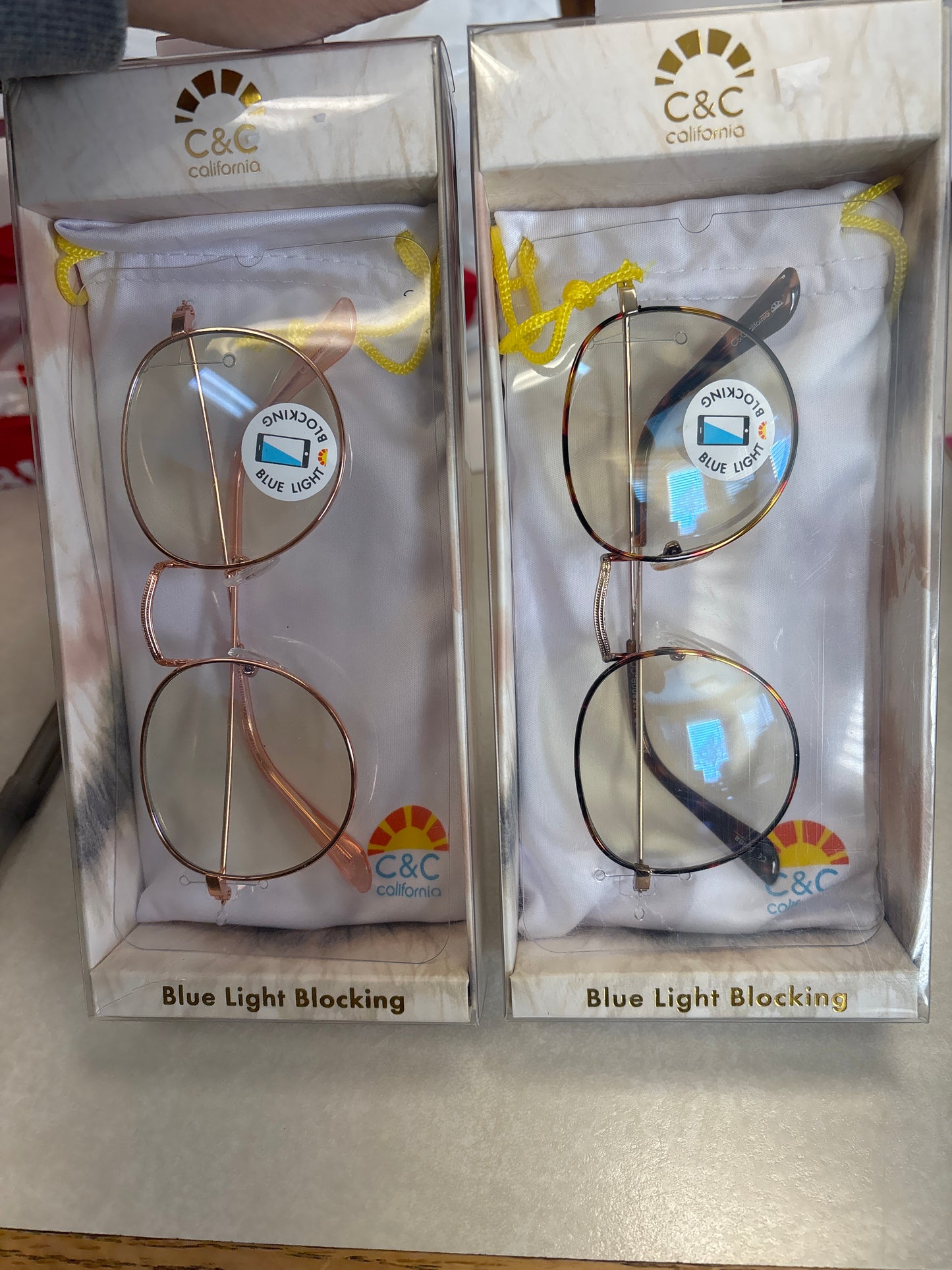 Blue light glasses