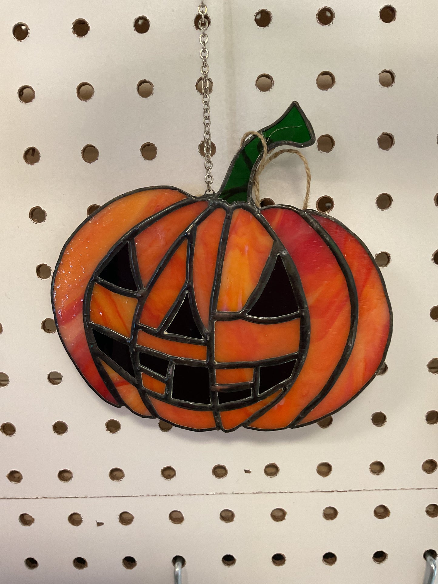 Halloween stained glass