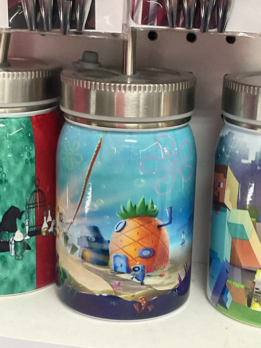 Mason jar tumbler