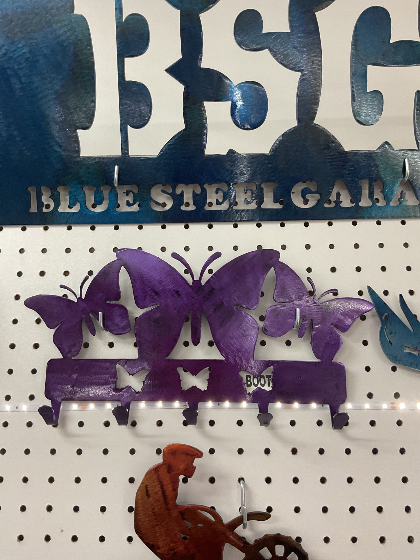 Butterfly keychain holder