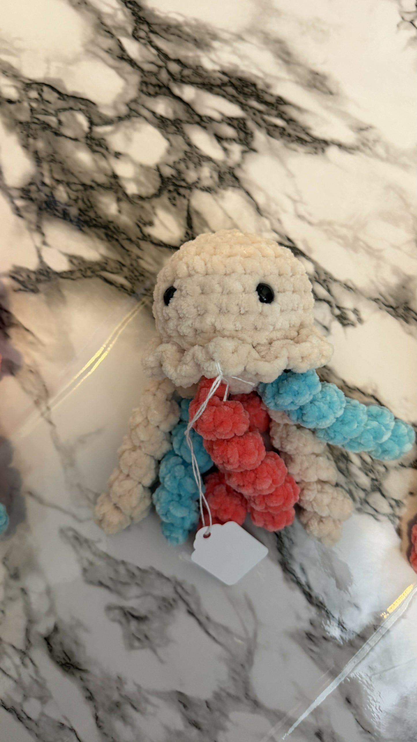 Crochet jelly fish