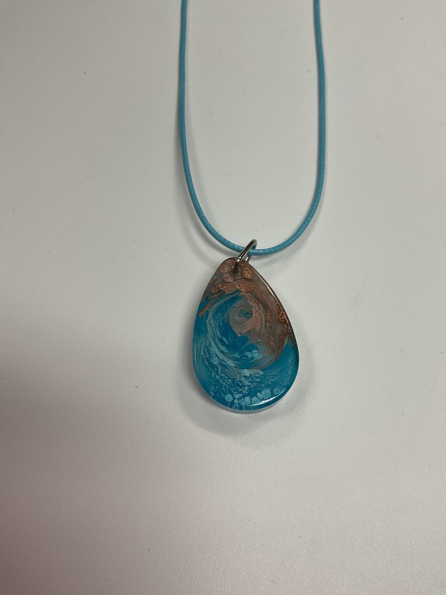 MJ resin swirl pendants