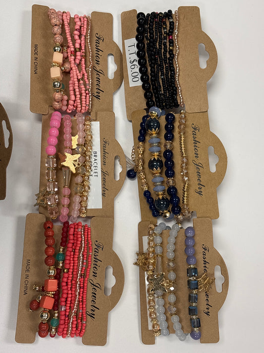 Timeless beaded bracelet sets