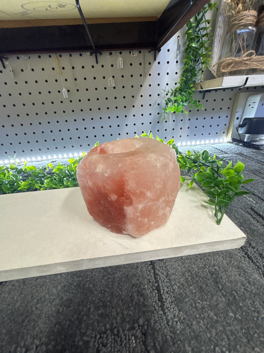 Himalayan Salt Candle Holder