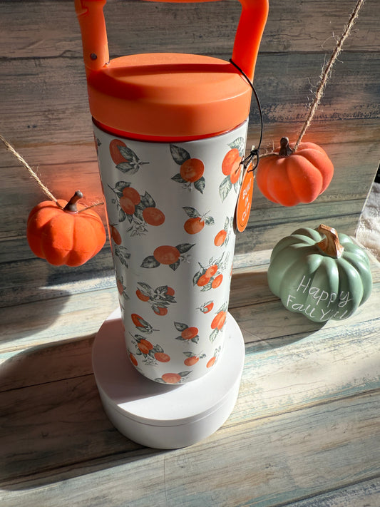 Peach water bottle