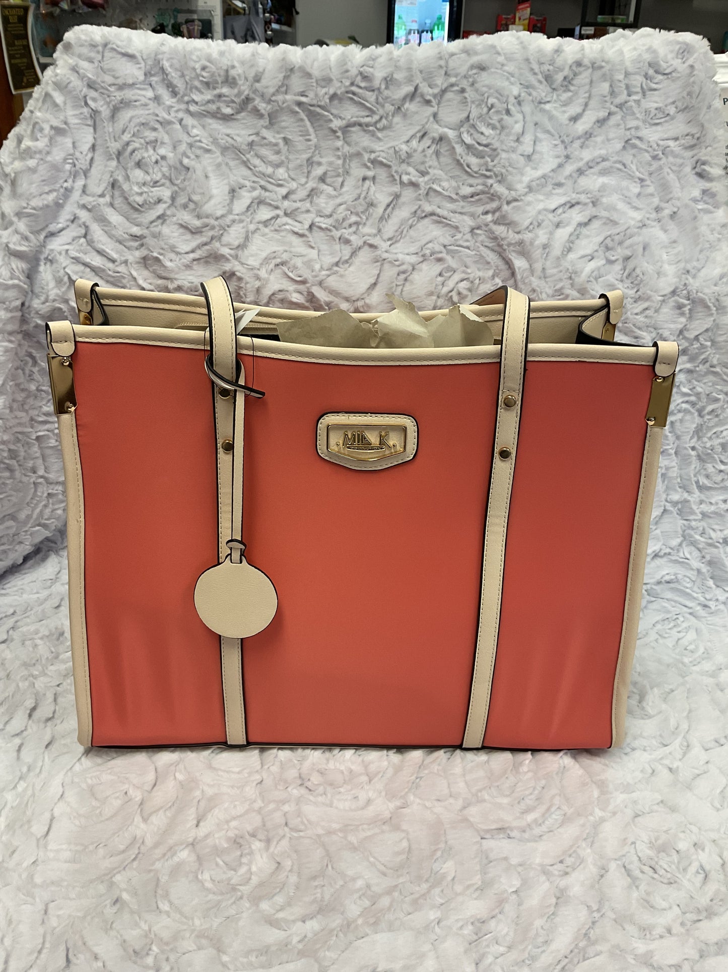 Mia K Large Tote Bag