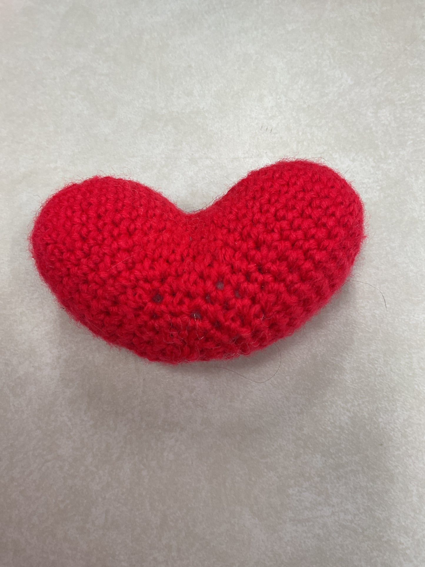 Crochet hearts