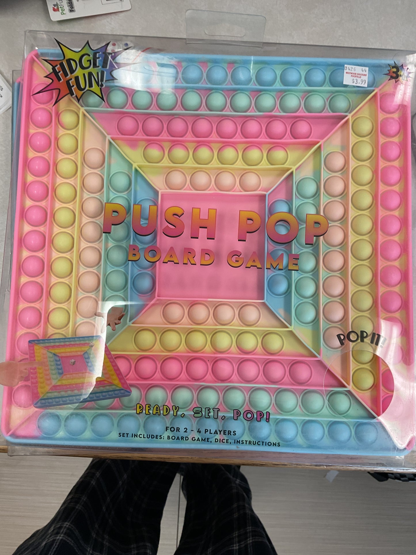 Pop it game