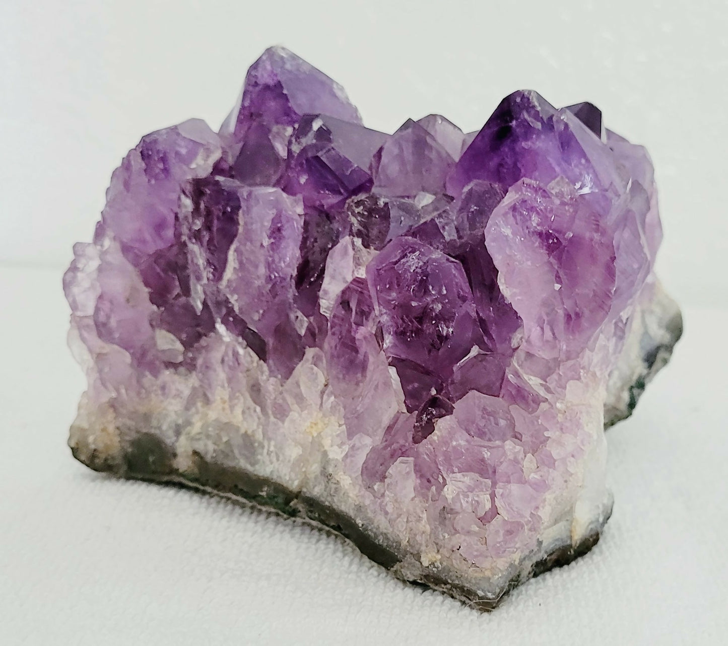Large Amethyst Tea Light Holder Natural Crystal