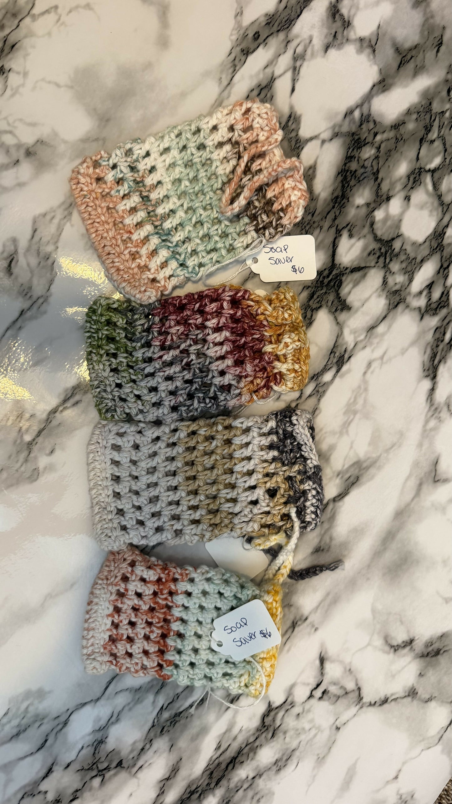 Crochet soap saver