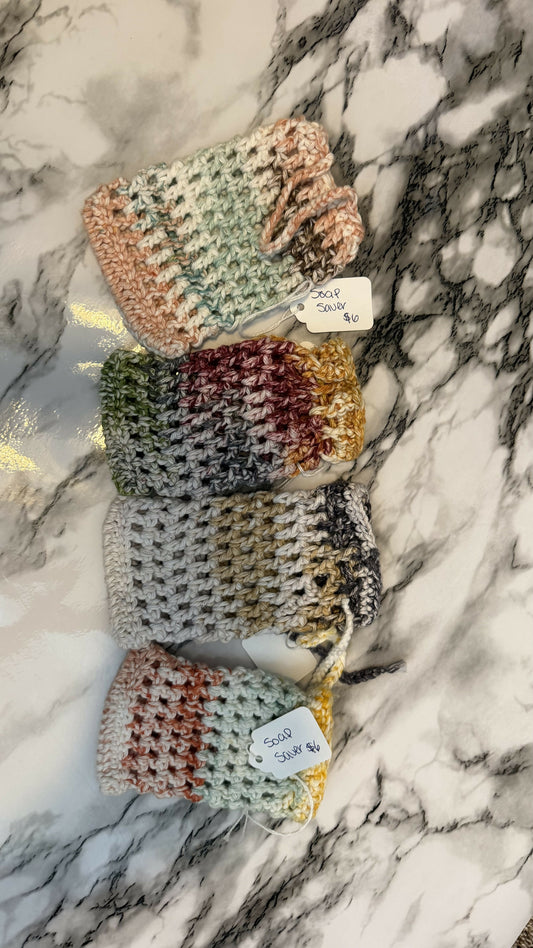 Crochet soap saver