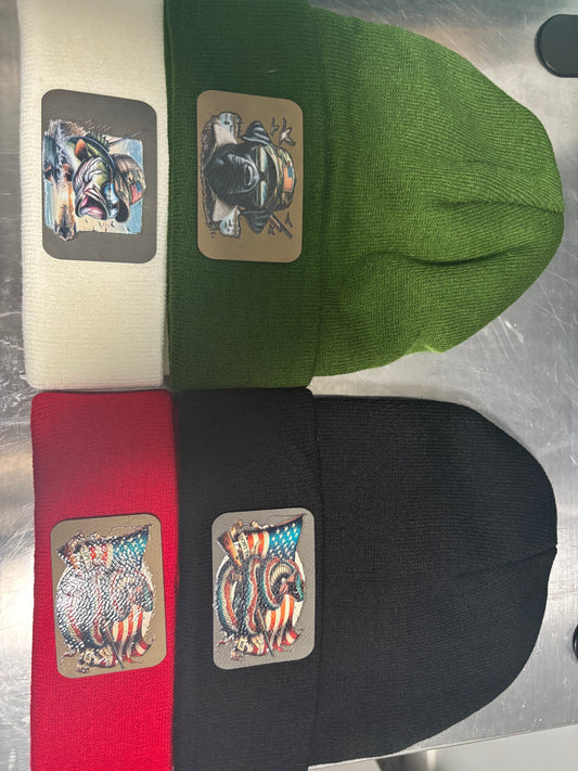 Beanie With Patch