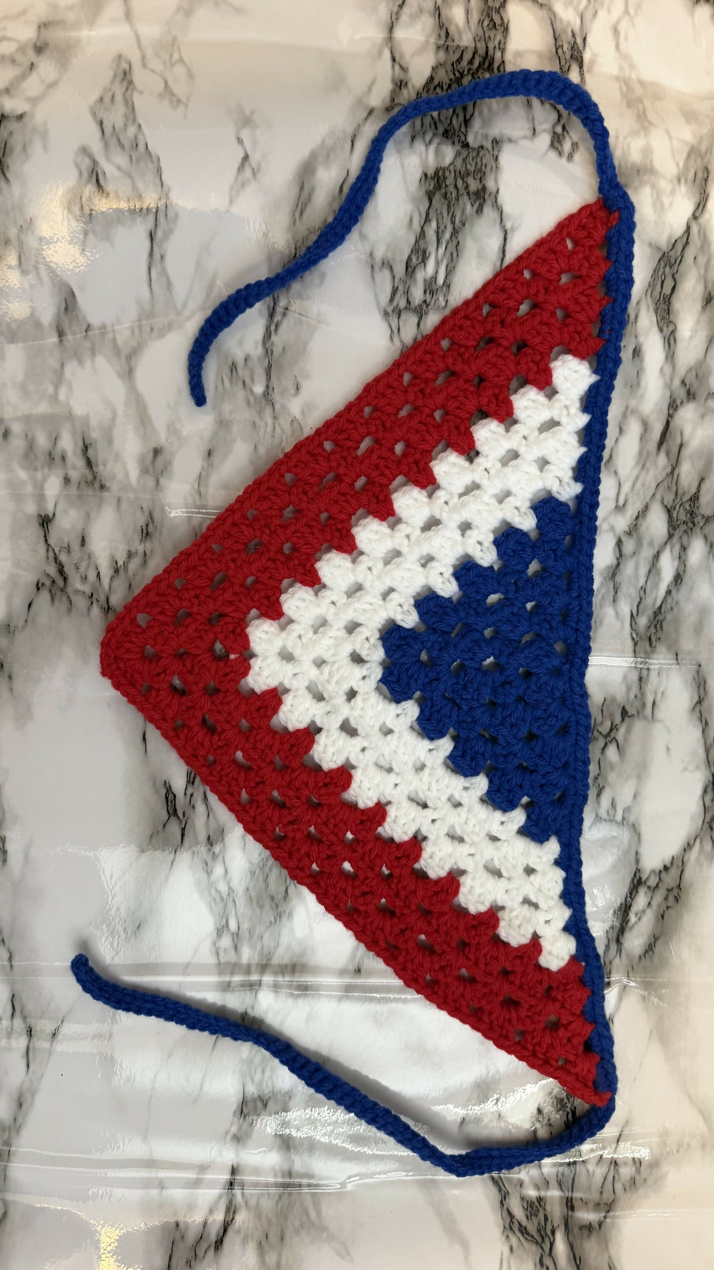 Crochet bandanna