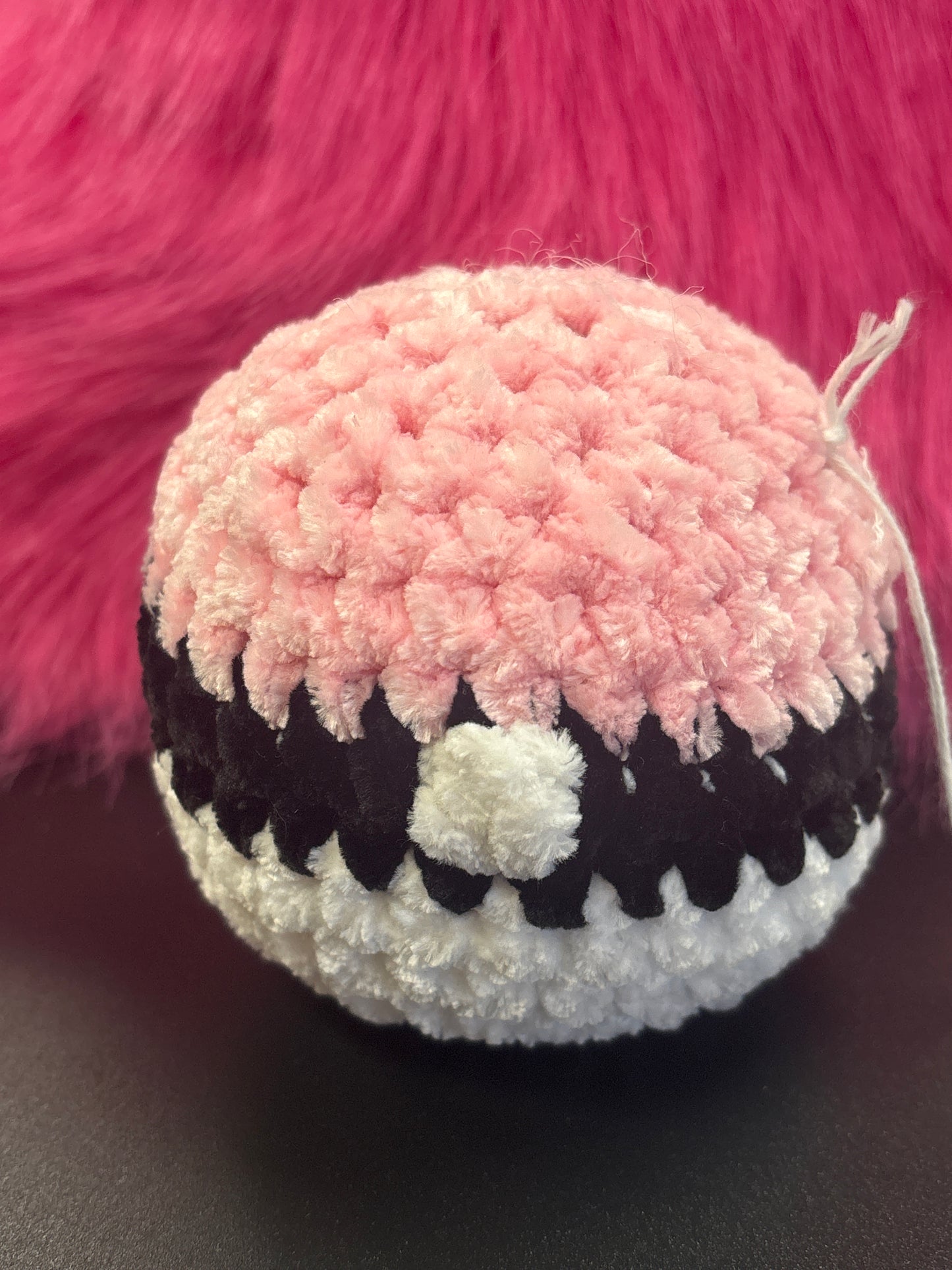 Crochet poke ball