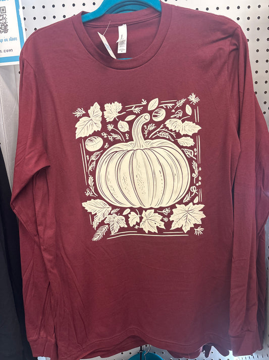 Fall pumpkin long sleeve