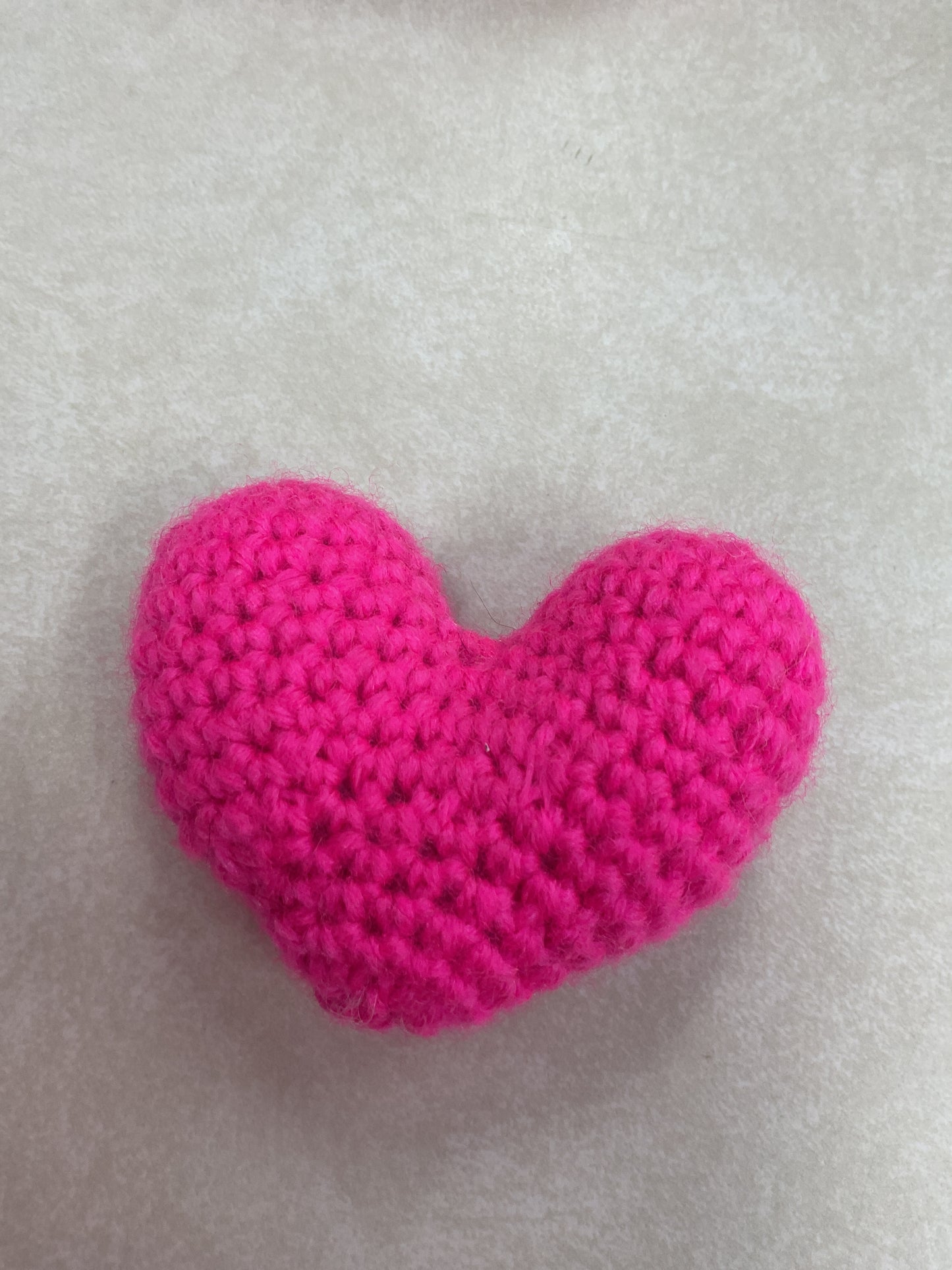 Crochet hearts