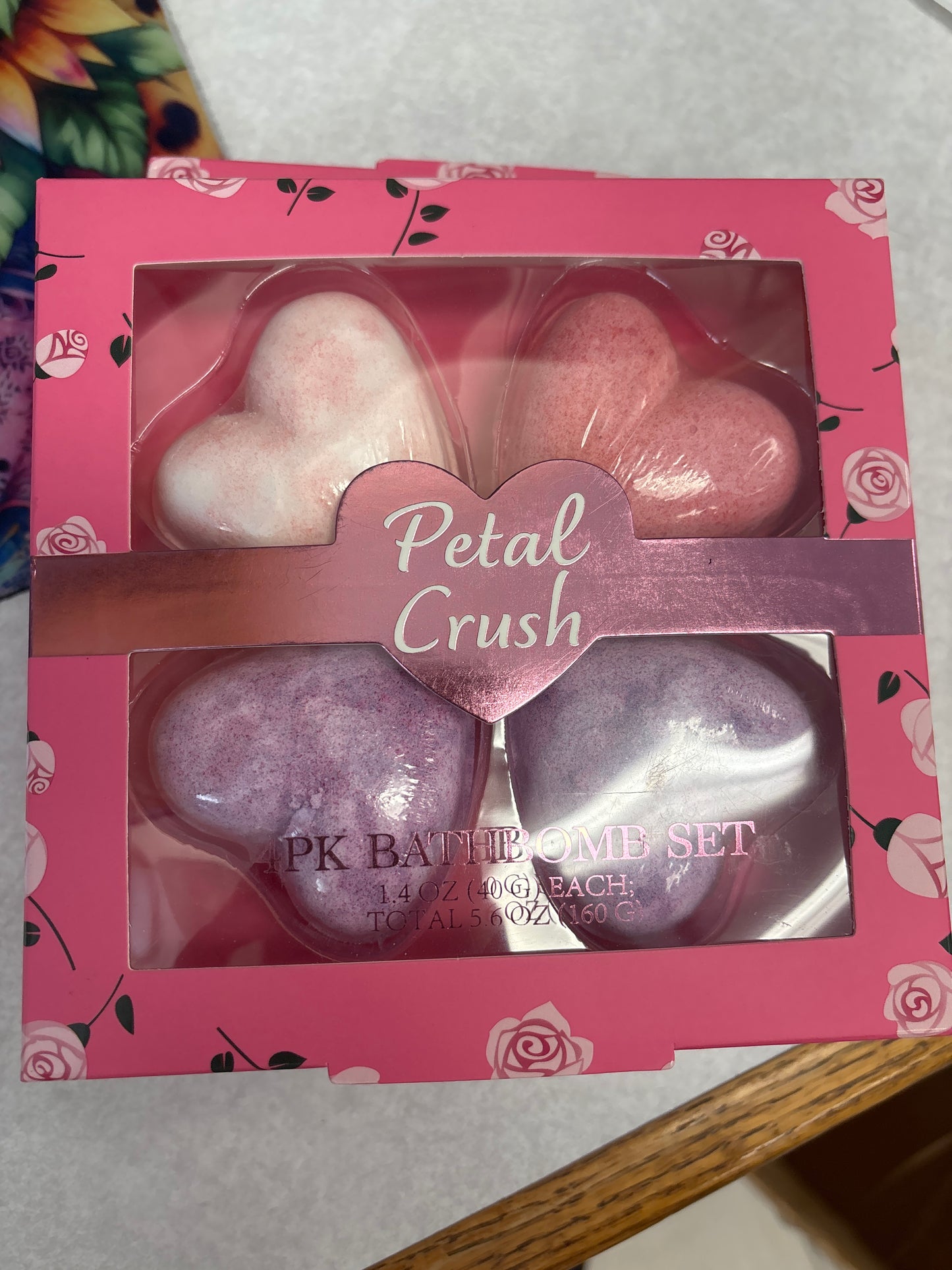 Petal crush bath bomb set