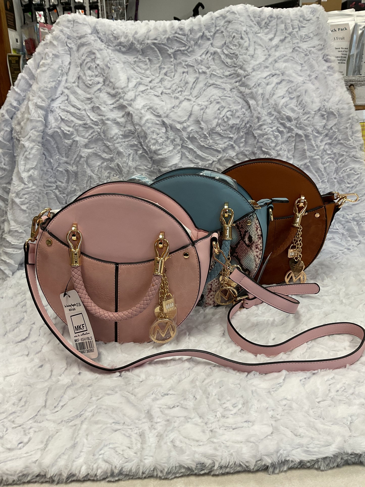 Mia K Round Handbag