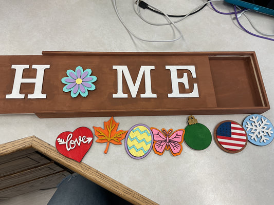Interchangeable home box