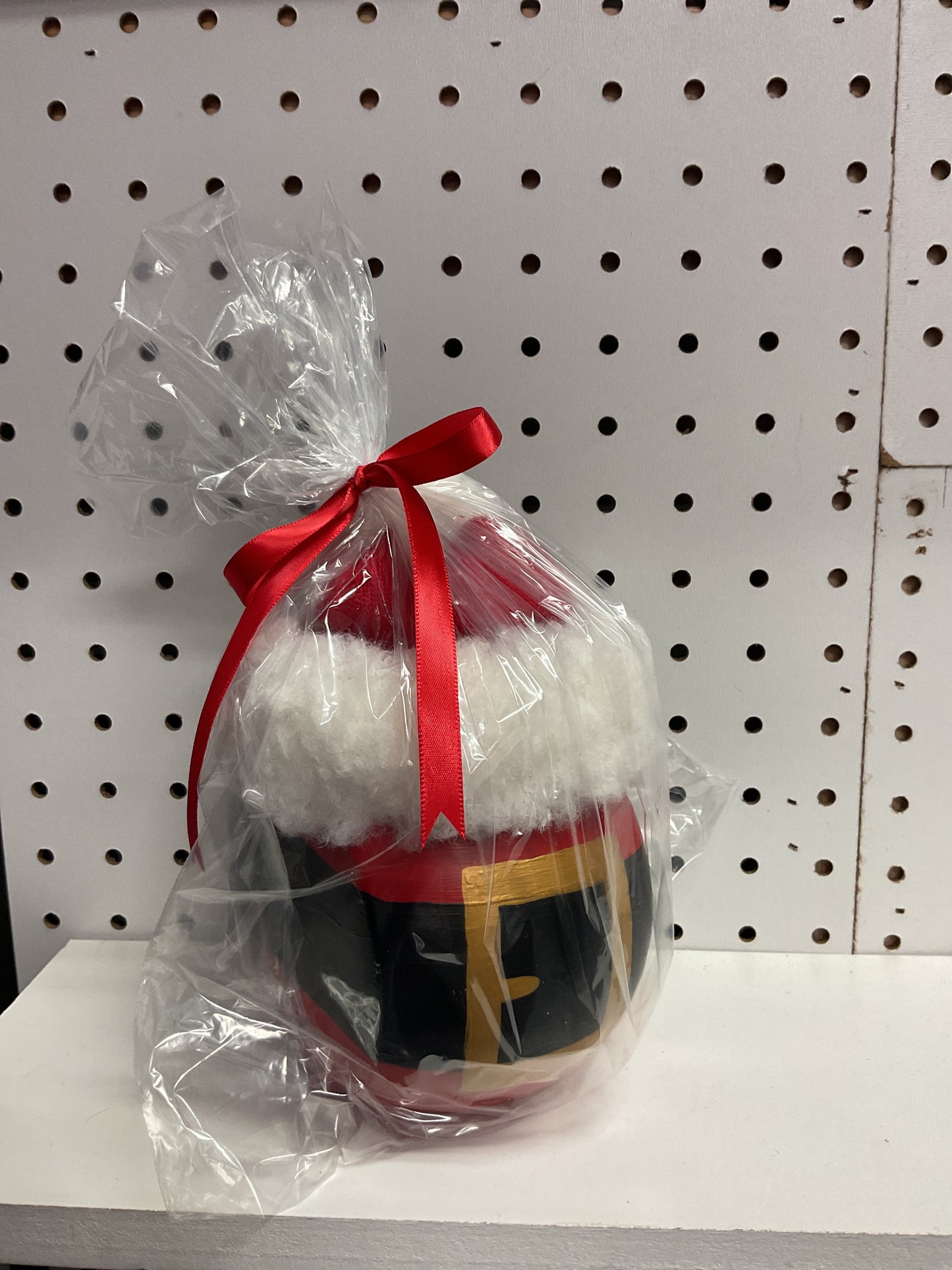 Filled Christmas candy Jars