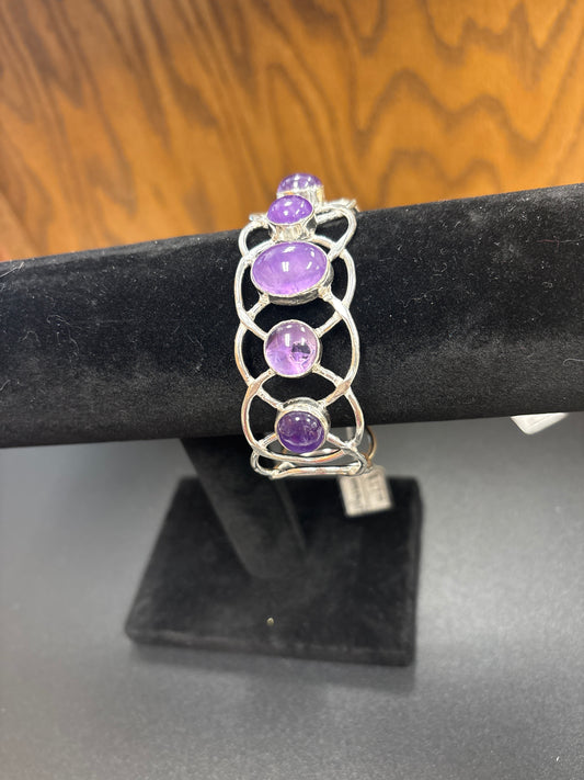 Amethyst bangle