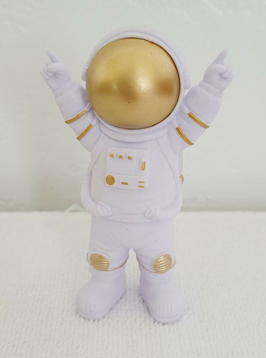 Crypto Moon Mission Astronaut Figurine Gold Victory