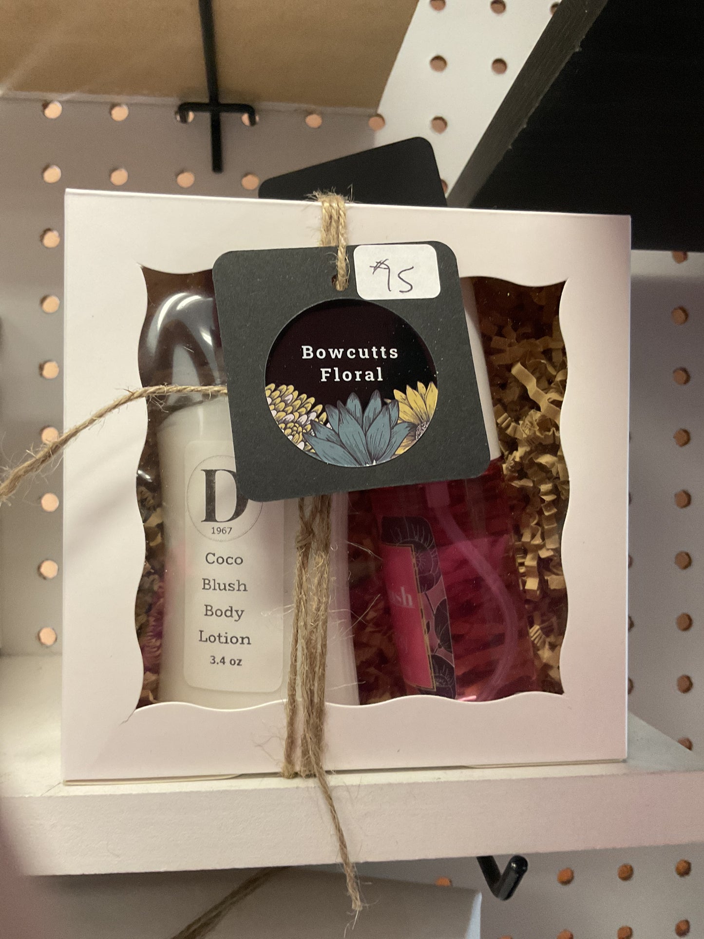 Body spray and lotion gift set