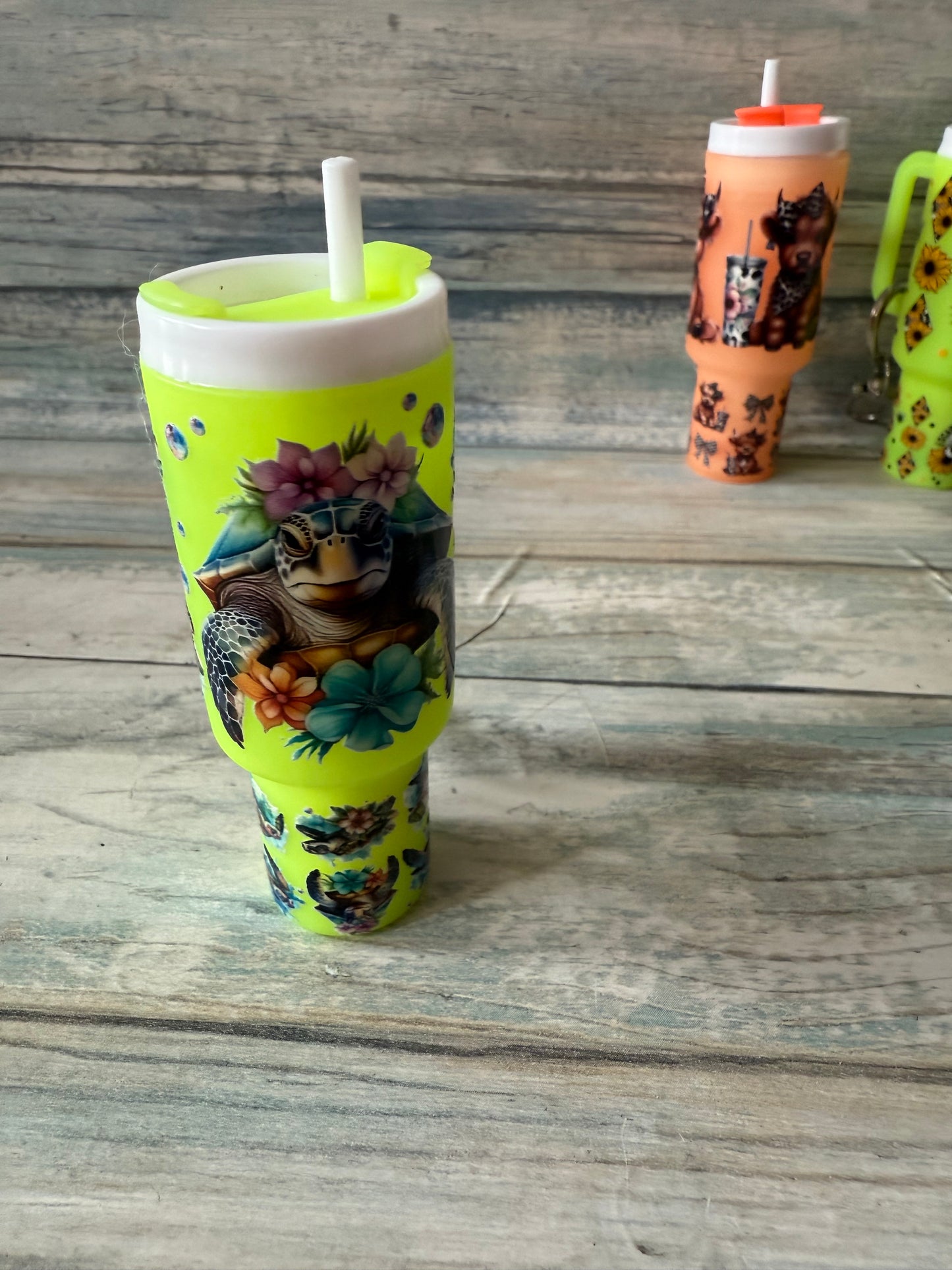 Mini Stanley keychain w/ chapstick