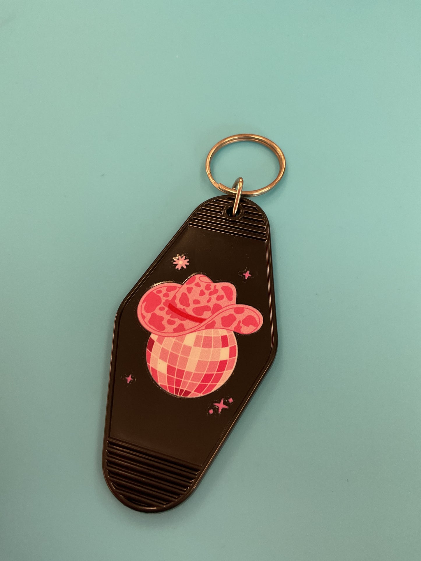 Motel keychain