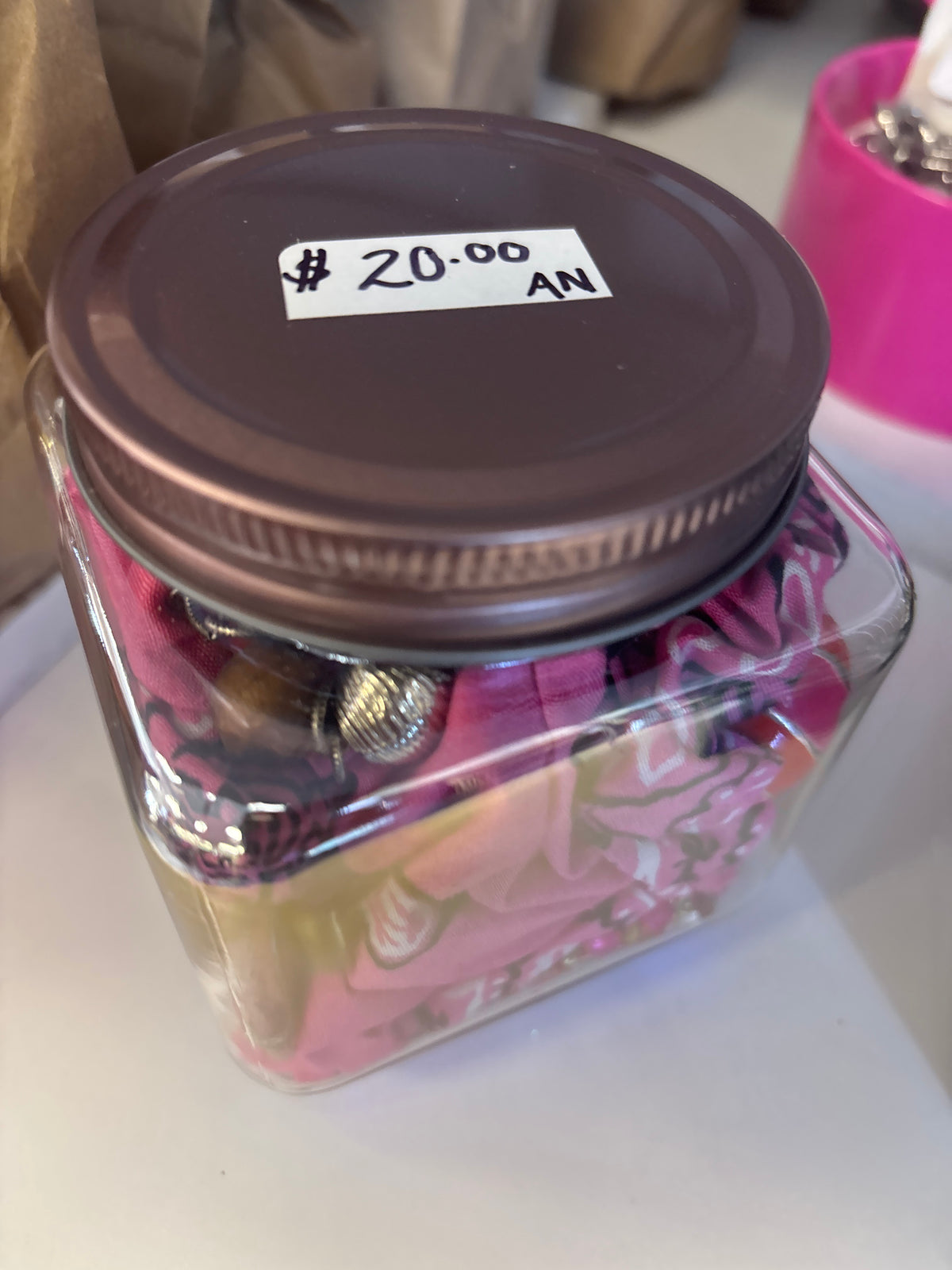 Amys Mystery jewelry jars