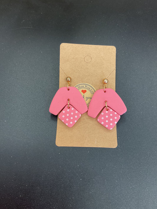 Wild soul clay earring