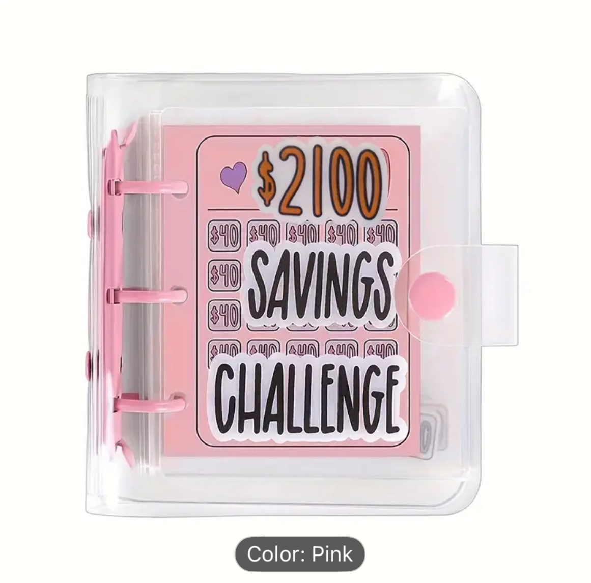 $2100 savings challenge