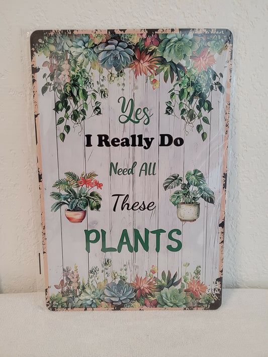 Metal Garden Signs