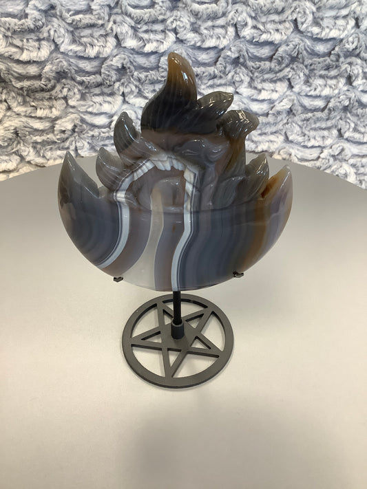Agate Ninetails Fox