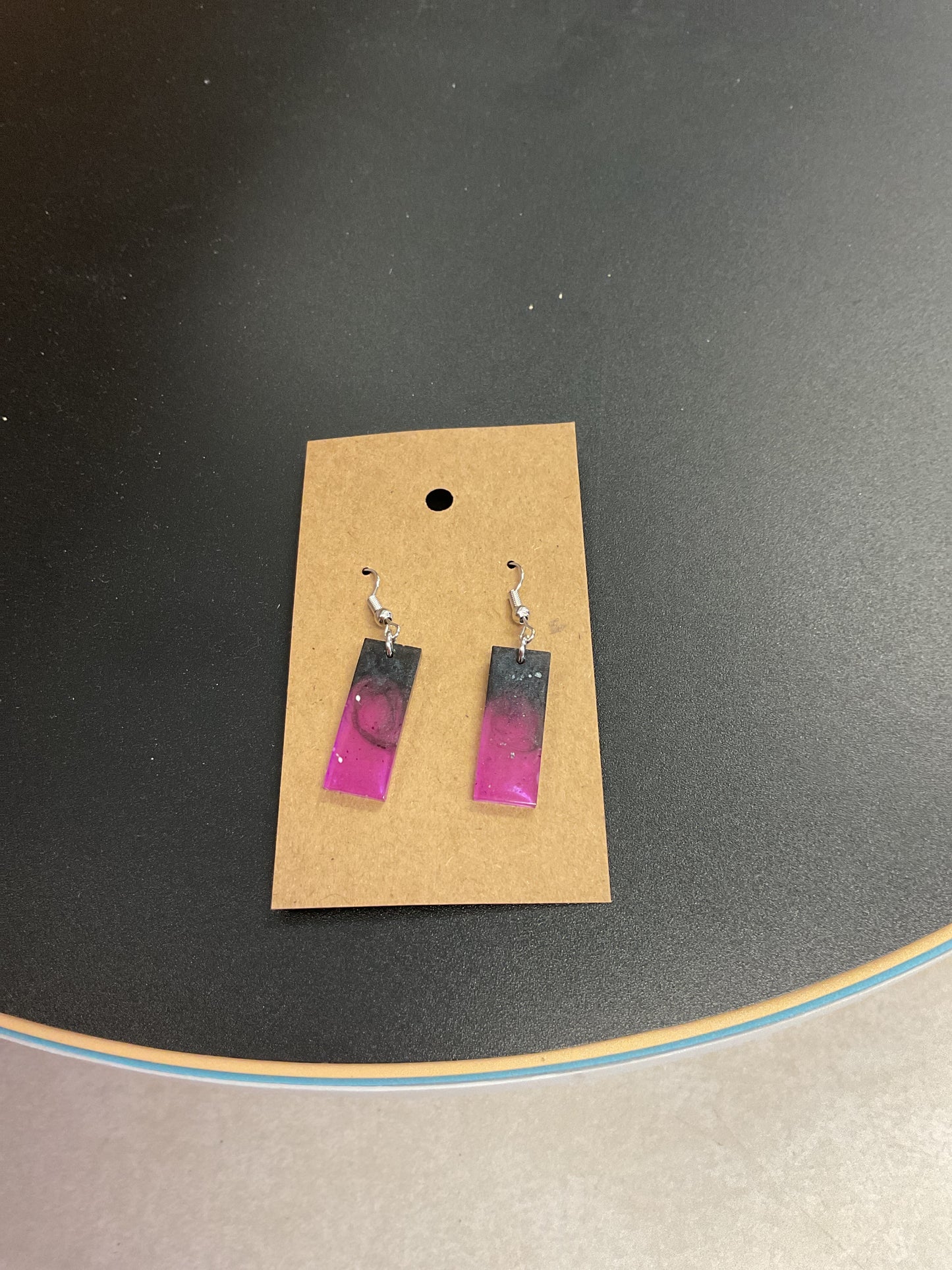 MJ colorful resin jewelry