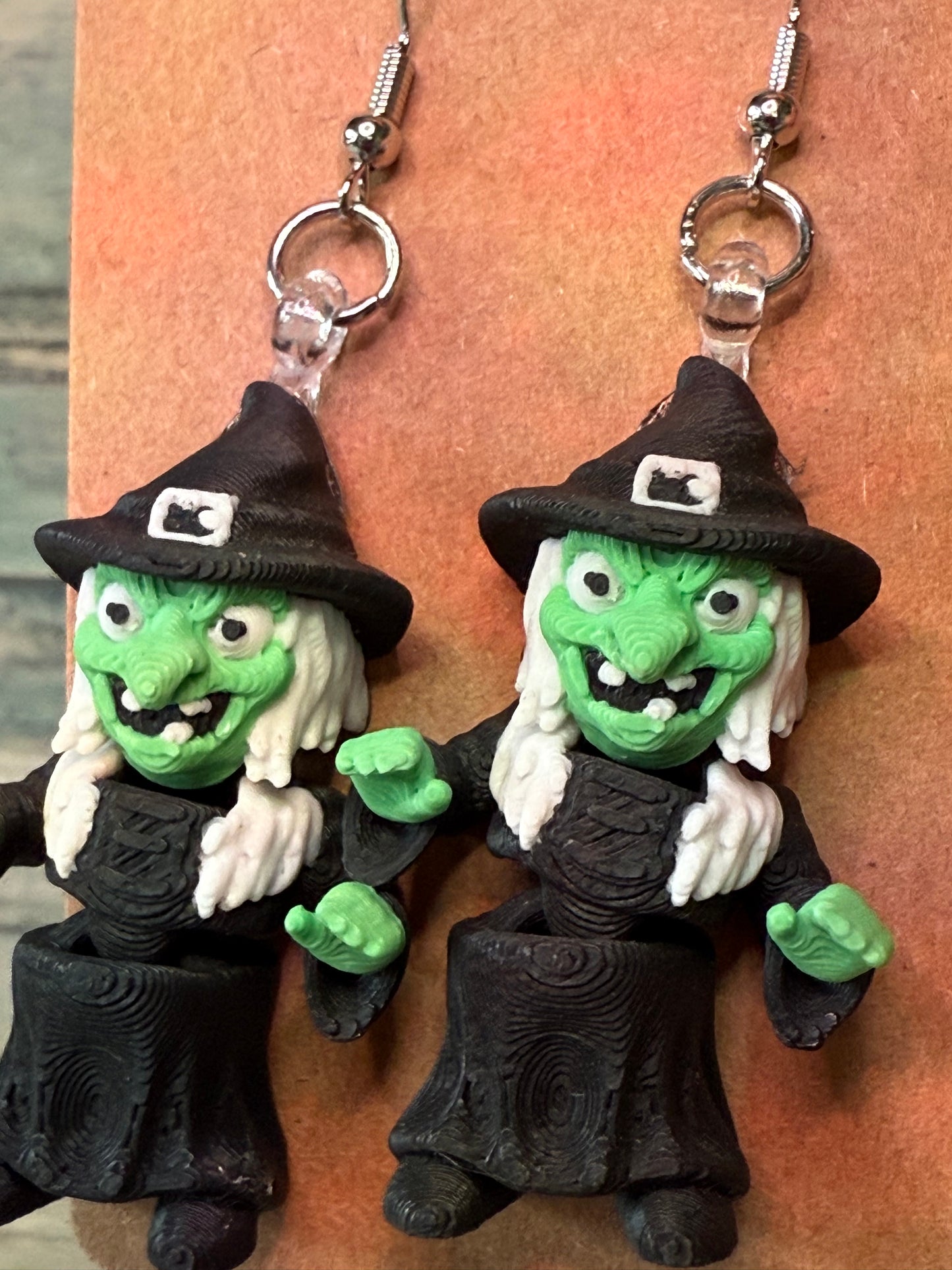 Horror guys earrings