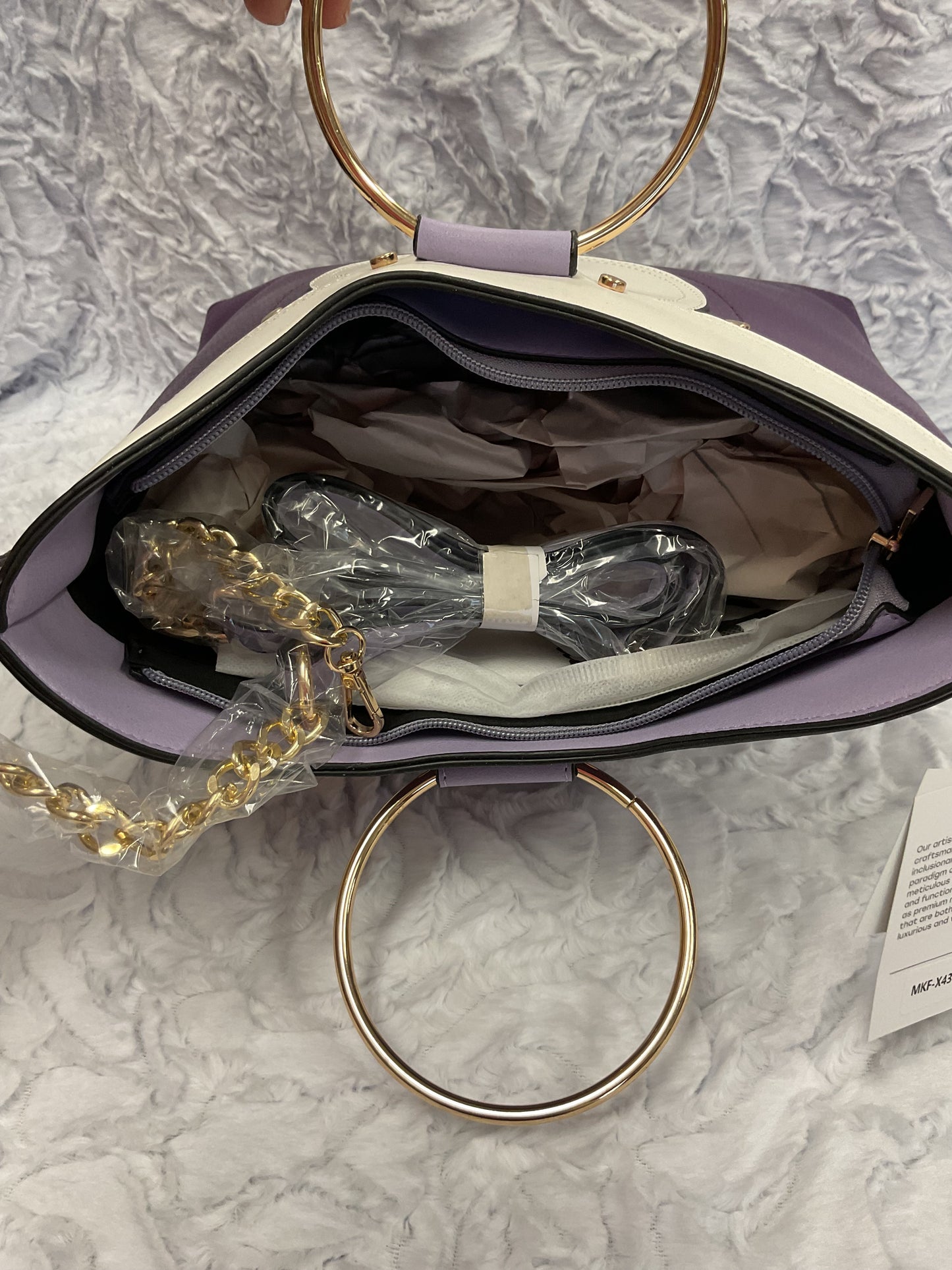 Mia K Round Handle Purse