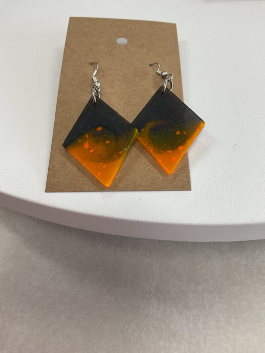 MJ colorful resin jewelry