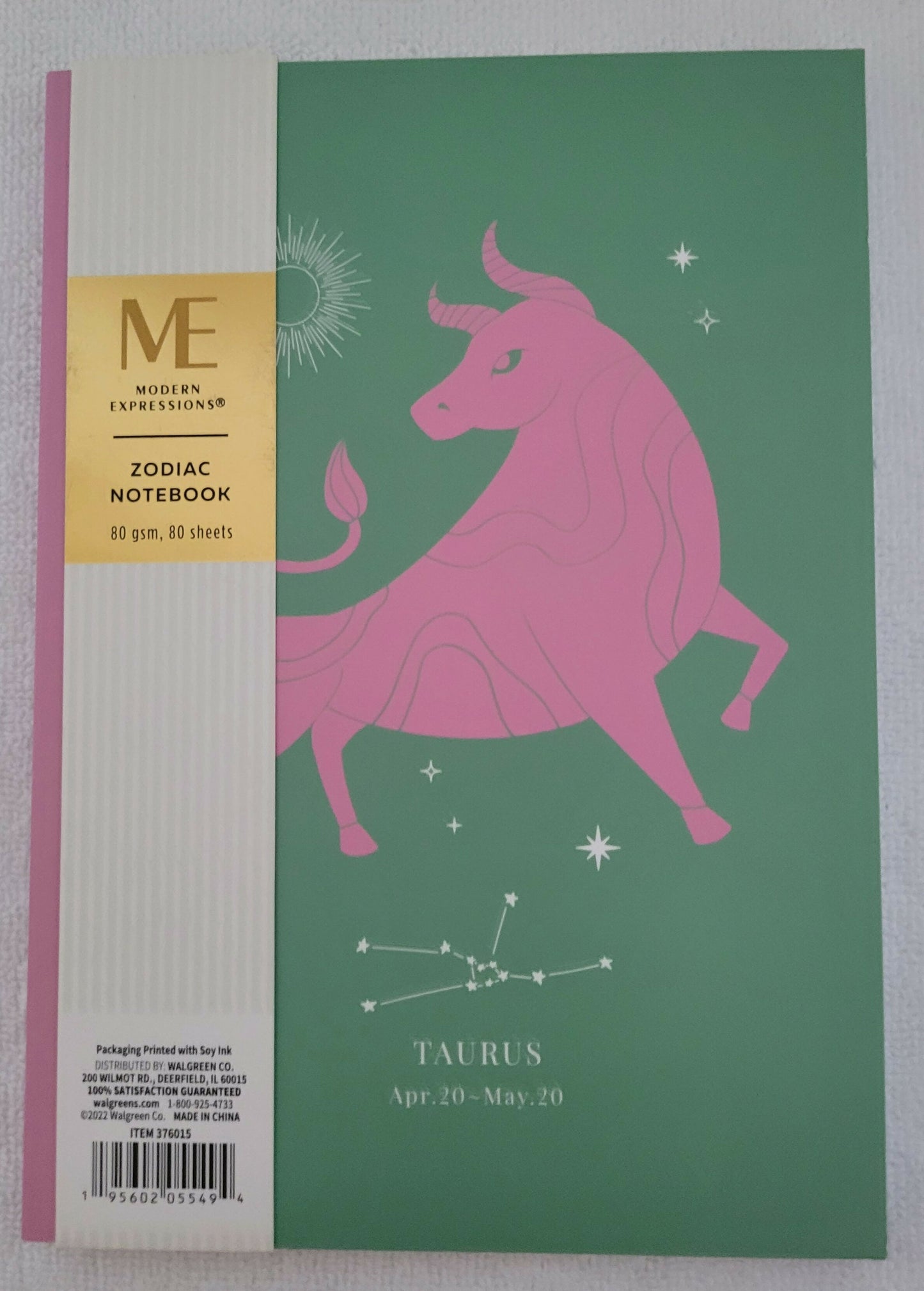 Zodiac Notebook 80 Sheets