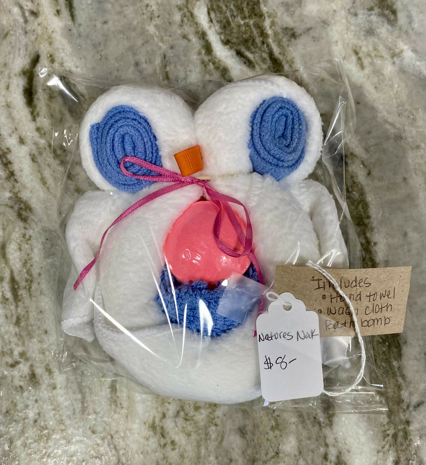 Hand towel owl