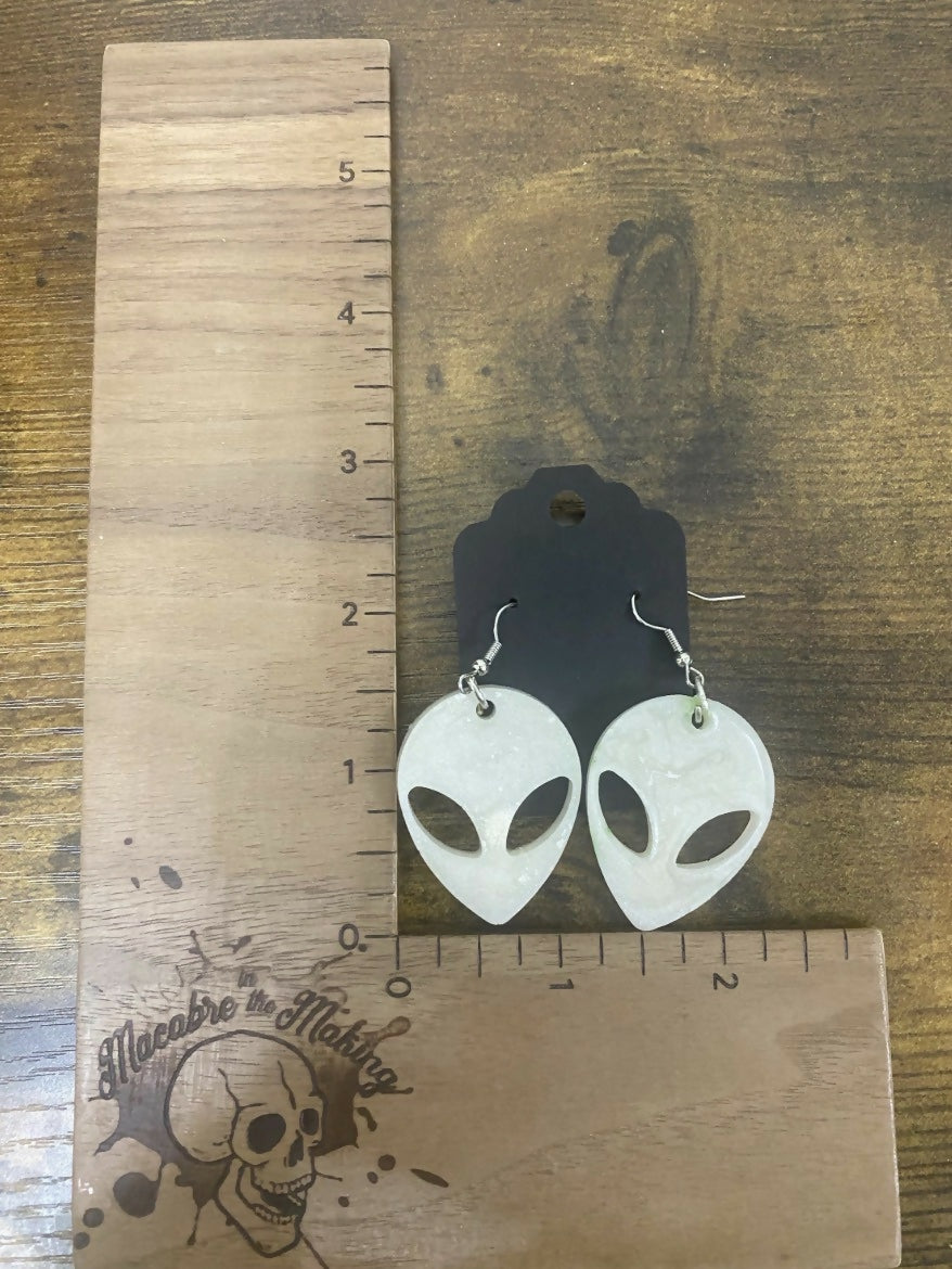 Alien Dangle Earrings