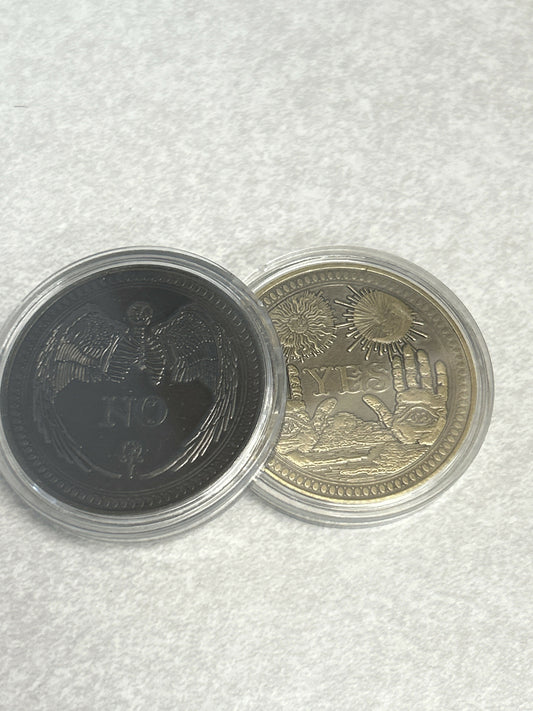 Yes/No Challenge Coin