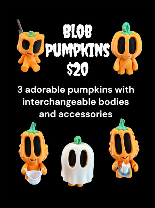 Blob pumpkin set
