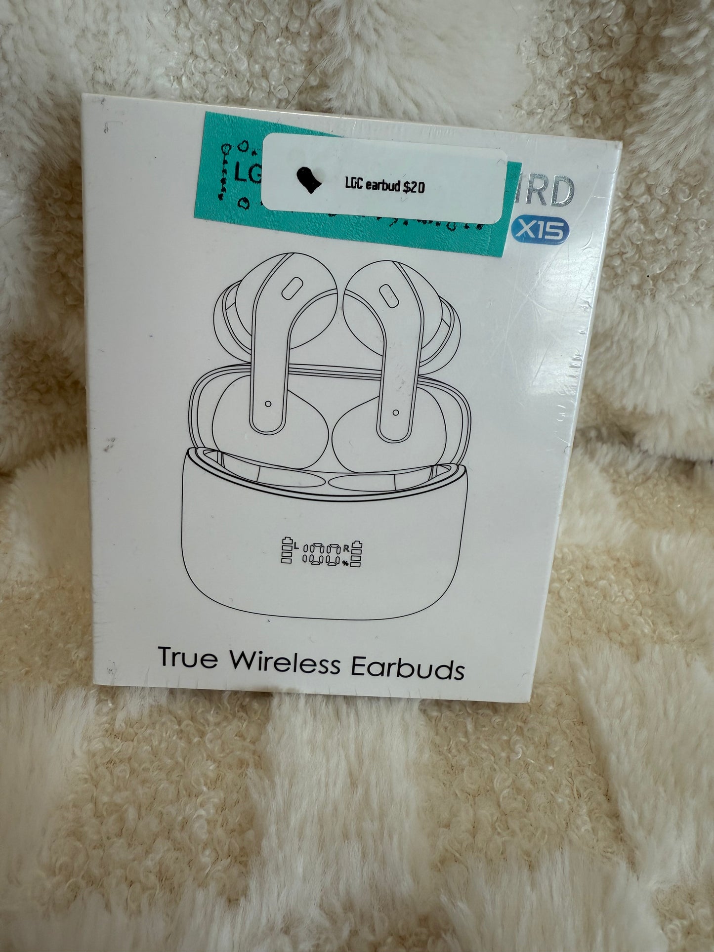 True wireless headphones
