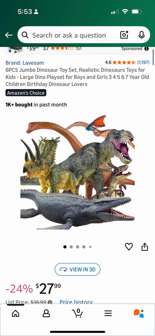 Explore dinosaur