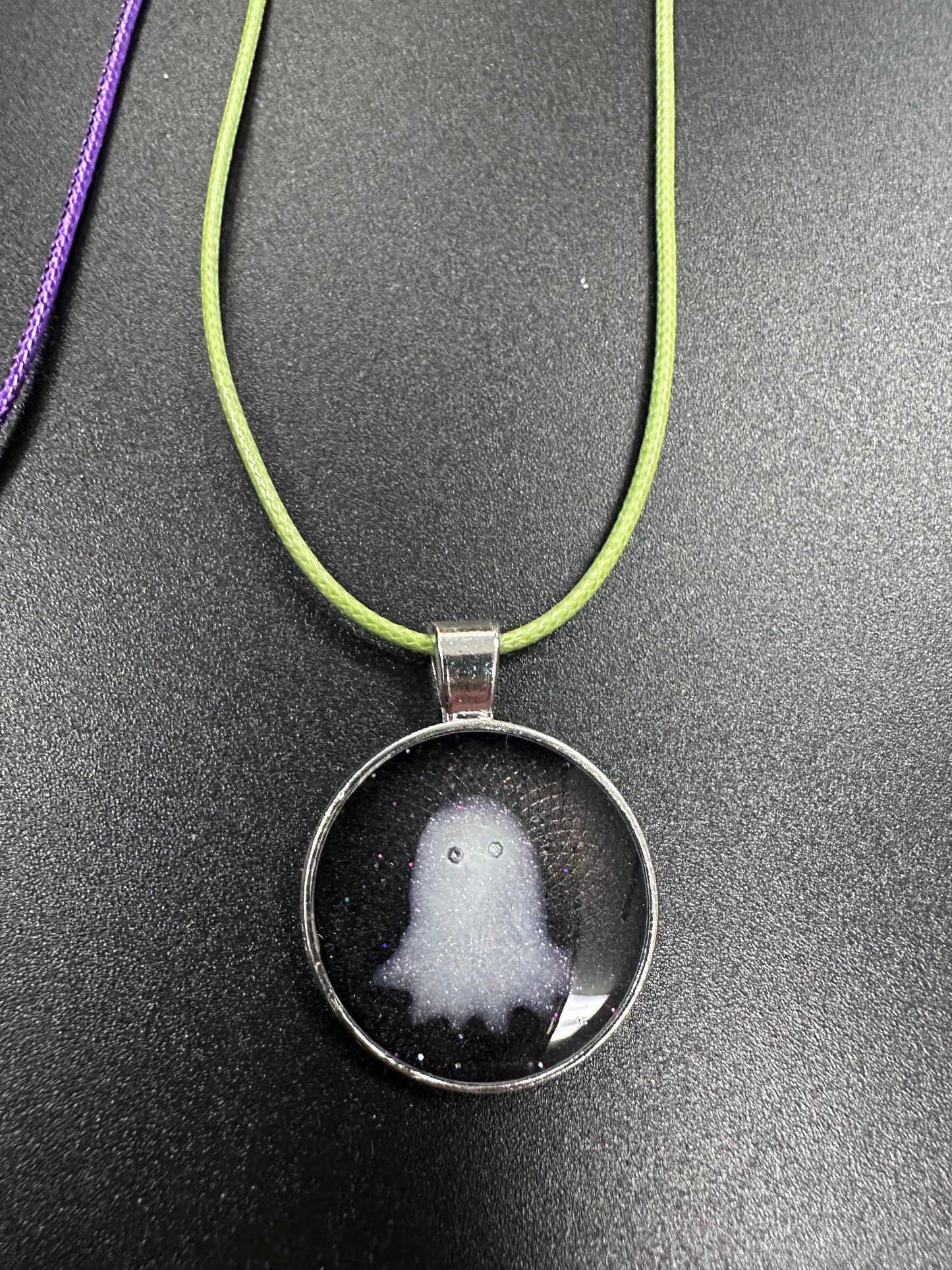 MJ resin and pendant necklaces