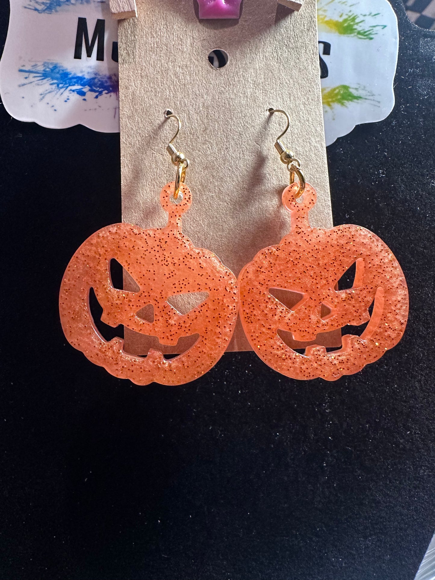 MJ colorful resin jewelry